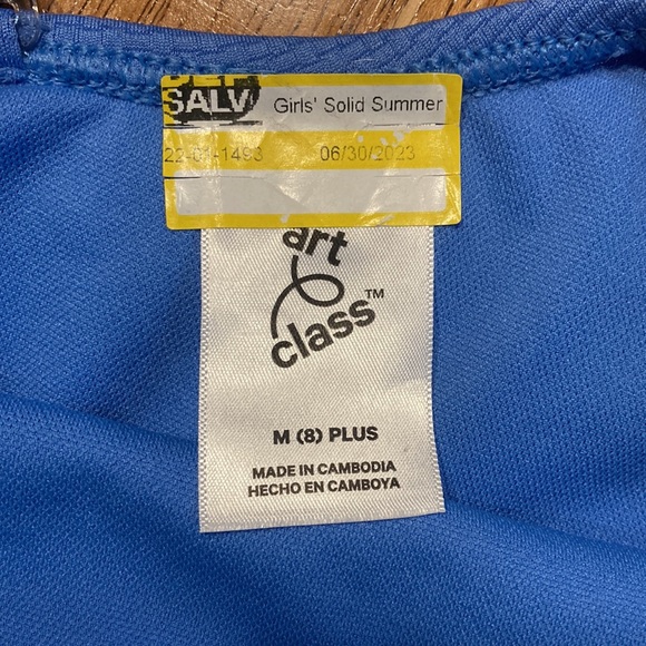 Art Class blue bathing suit girls size M (8) plus - Picture 3 of 3